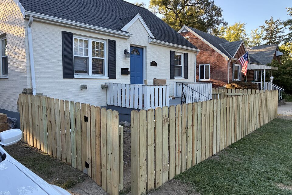 Fence project example